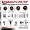Service Caster 35 Inch High Temp Glass Filled Nylon 58 Inch Threaded Stem Caster Set 2 Brakes SCC SCC-TS20S3514-GFNSHT-58212-2-TLB-2 - alternate 3